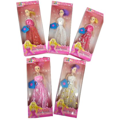 Boneca De Plástico Dorinha Jr Toys