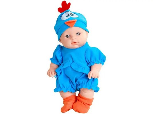 Boneca Galinha Pintadinha Mini Baby