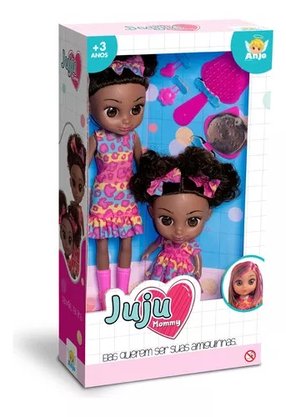 Boneca Juju Mommy Negra