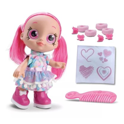 Boneca Rainbow Tattoo Pink Bambola