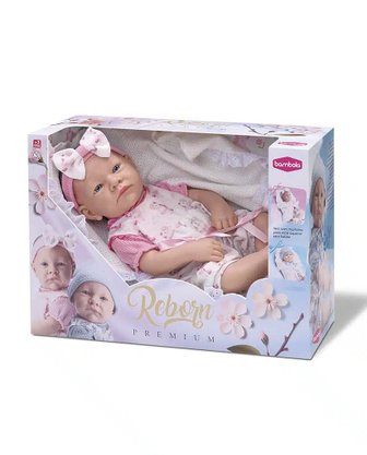 Boneca Reborn Premium Menina Bambola