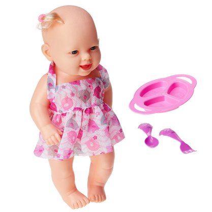 Boneca Tekinha Papinha Com Acessórios