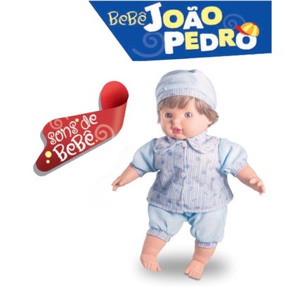Boneco Bebê João Pedro
