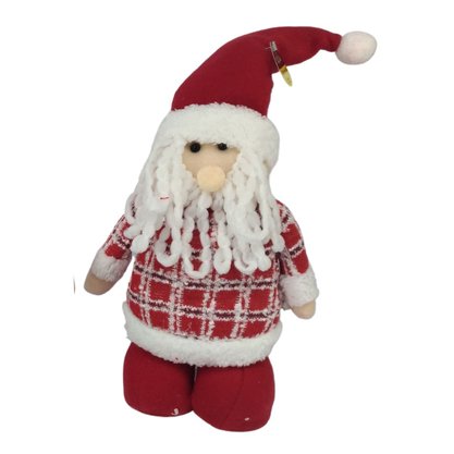 Boneco Pano Papai Noel 48cm
