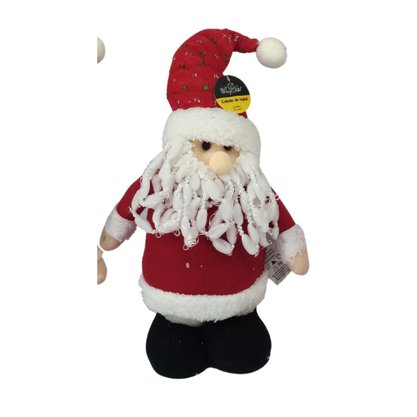 Boneco Pano Papai Noel 48cm