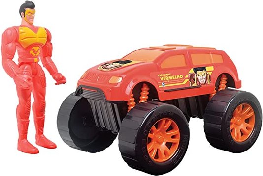 Boneco Super Vigilante Vermelho