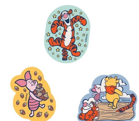 Borracha Avulsa Decorada Ursinho Pooh Sortido
