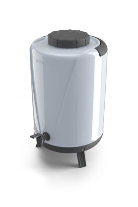 Botijao Para Água Com Torneira 10L Arezzo Branco