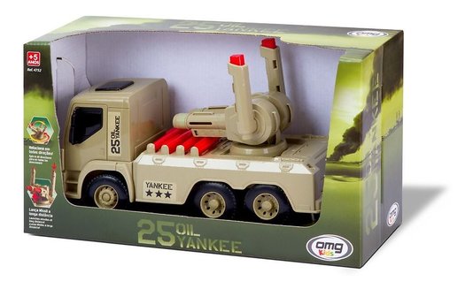 Brinquedo Caminhão Lança Missel 25 Oil Yankee