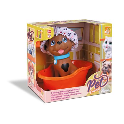 Brinquedo Pet Friends Banho Bee Toys