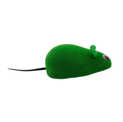 Brinquedo Ratinho Com Corda Para Gatos 3,5x11cm