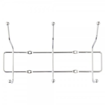 Cabide De Parede Triplo Metal Clink 