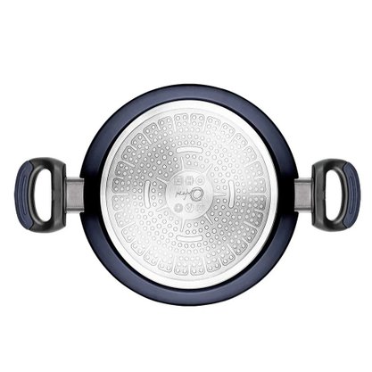 Caçarola Antiaderente para Indução Everyday Azul Oxford Azul