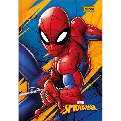 Caderno Brochura 1/4 48 Folhas Spider Man