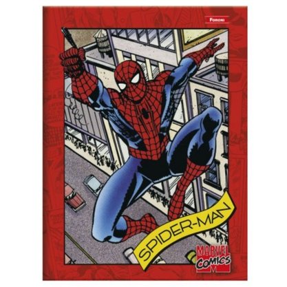 Caderno Brochura 1/4 80 Folhas Marvel Comics