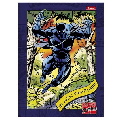 Caderno Brochura 1/4 80 Folhas Marvel Comics