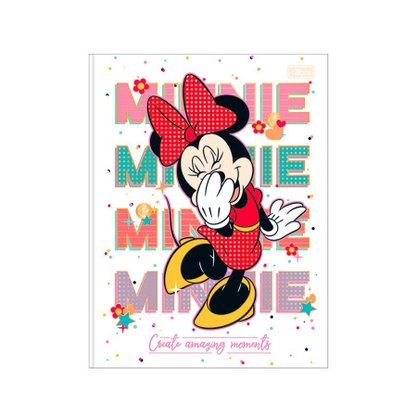 Caderno Brochura 48 Folhas Minnie