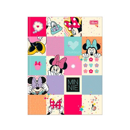 Caderno Brochura 48 Folhas Minnie