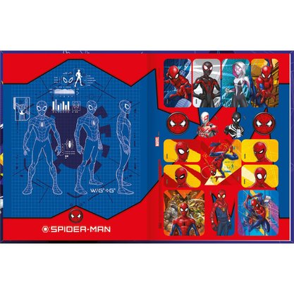Caderno Brochura 48 Folhas Spider Man