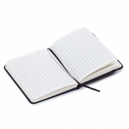 Caderno De Anotações Pautado 96 Folhas Preto