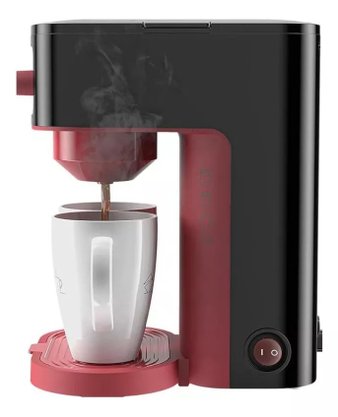 Cafeteira Single Up Com 2 Xícaras 220V Vermelho E Preto CAF230 Cadence