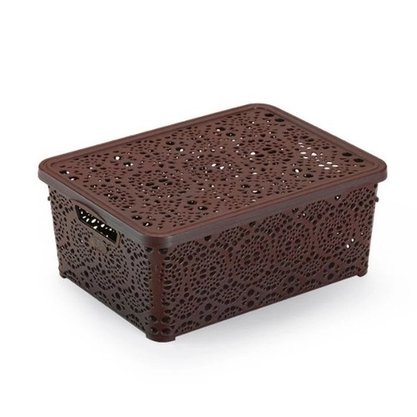 Caixa Mandala 8,8L Marrom