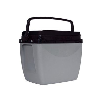 Caixa Térmica 18L Cinza E Preto Mor