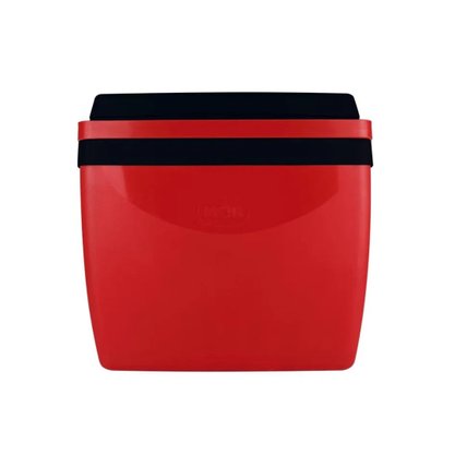 Caixa Térmica 26 Litros Cor Vermelho Com Preto Mor