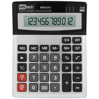 Calculadora Eletrônica A Pilha 12 Dígitos