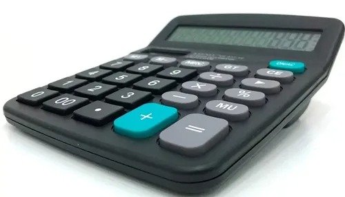 Calculadora Eletrônica A Pilha 12 Dígitos Mb Tech