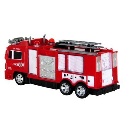 Caminhão Bombeiro Controle Remoto 7 Funções Luz E Som