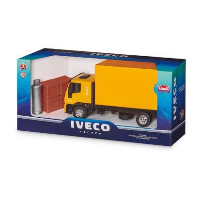 Caminhão De Brinquedo Iveco Tector Baú
