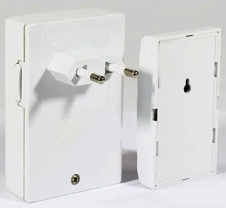 Campainha Residencial Dem Fio Bivolt Com Bateria