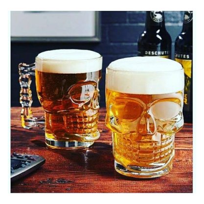 Caneca Caveira Chopp 365ml