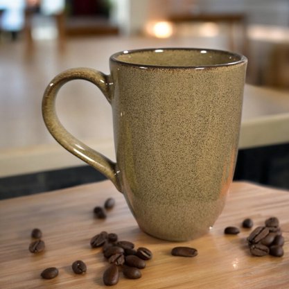 Caneca Flat 350ml Ocre Oxford