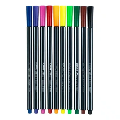 Caneta Fineliner 0.4mm 10 Cores