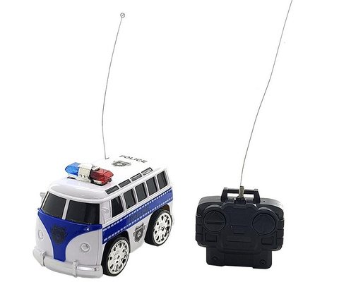 Carro Kombi Policia Controle Remoto