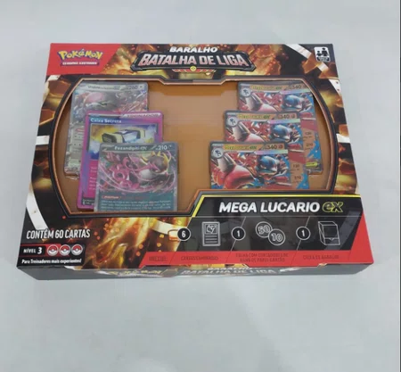 Cartas Pokemon Mega Lucario 60 Cartas