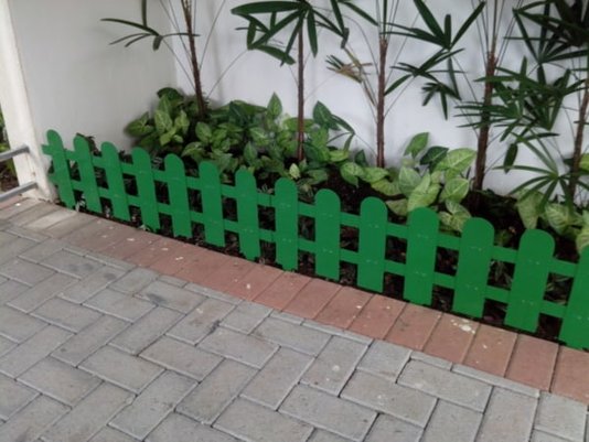 Cerca Decoratica Verde