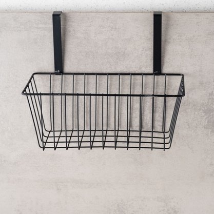 Cesto Organizador Metal Para Porta 28X12X22CM