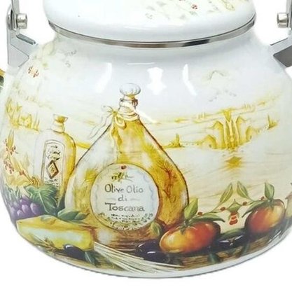 Chaleira Esmaltada Charm Italy 2,5L Sem Apito