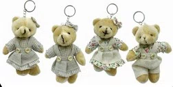 Chaveiro De Pelúcia Urso 12 CM