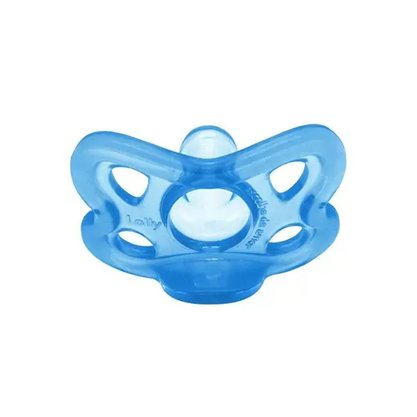 Chupeta Silicone Azul Lolly