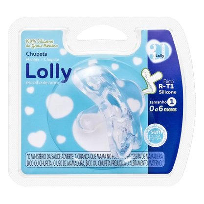 Chupeta Silicone Neutra Lolly
