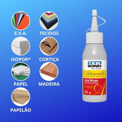 Cola De Silicone Para Artesanato 60ml