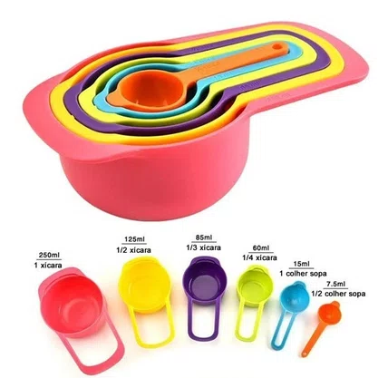 Colher Medidora Com 6