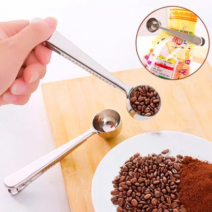 Colher Prendedora Para Café Aço Inox 17,5 cm