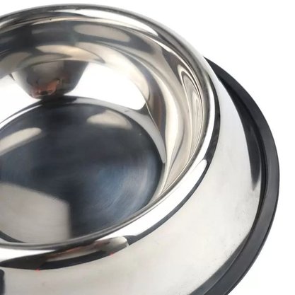 Comedouro Ração 26cm Inox