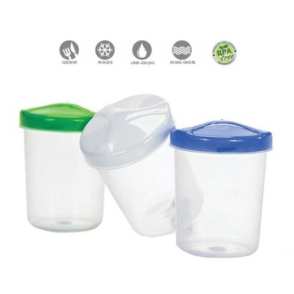 Conjunto 3 Potes Porta Condimentos/Temperos