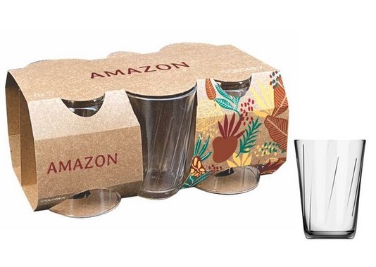 Conjunto Copo Amazon 190ml 6 Peças
